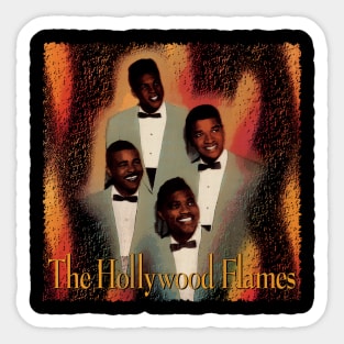 Vintage Doo-Wop Vibe The Hollywood Edition Sticker